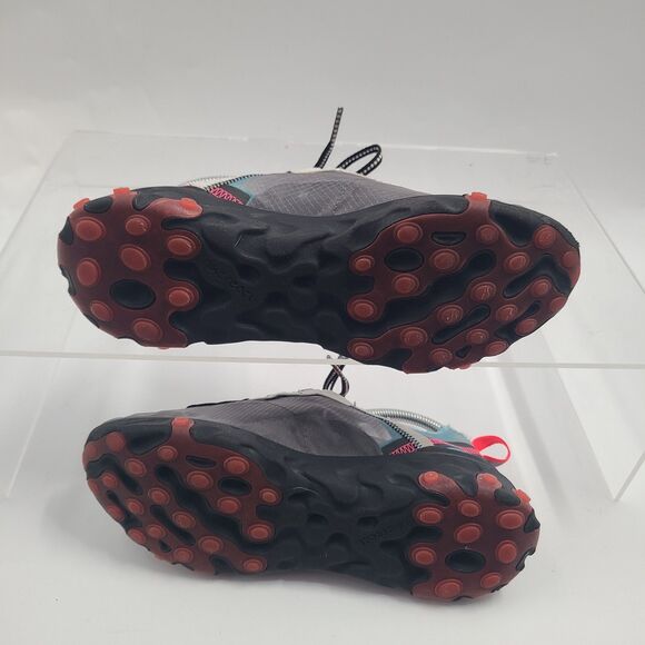 Nike React Element 87 Solar Red Blue Chill Black Size 5 Sneakers AQ1090-006 main image 5